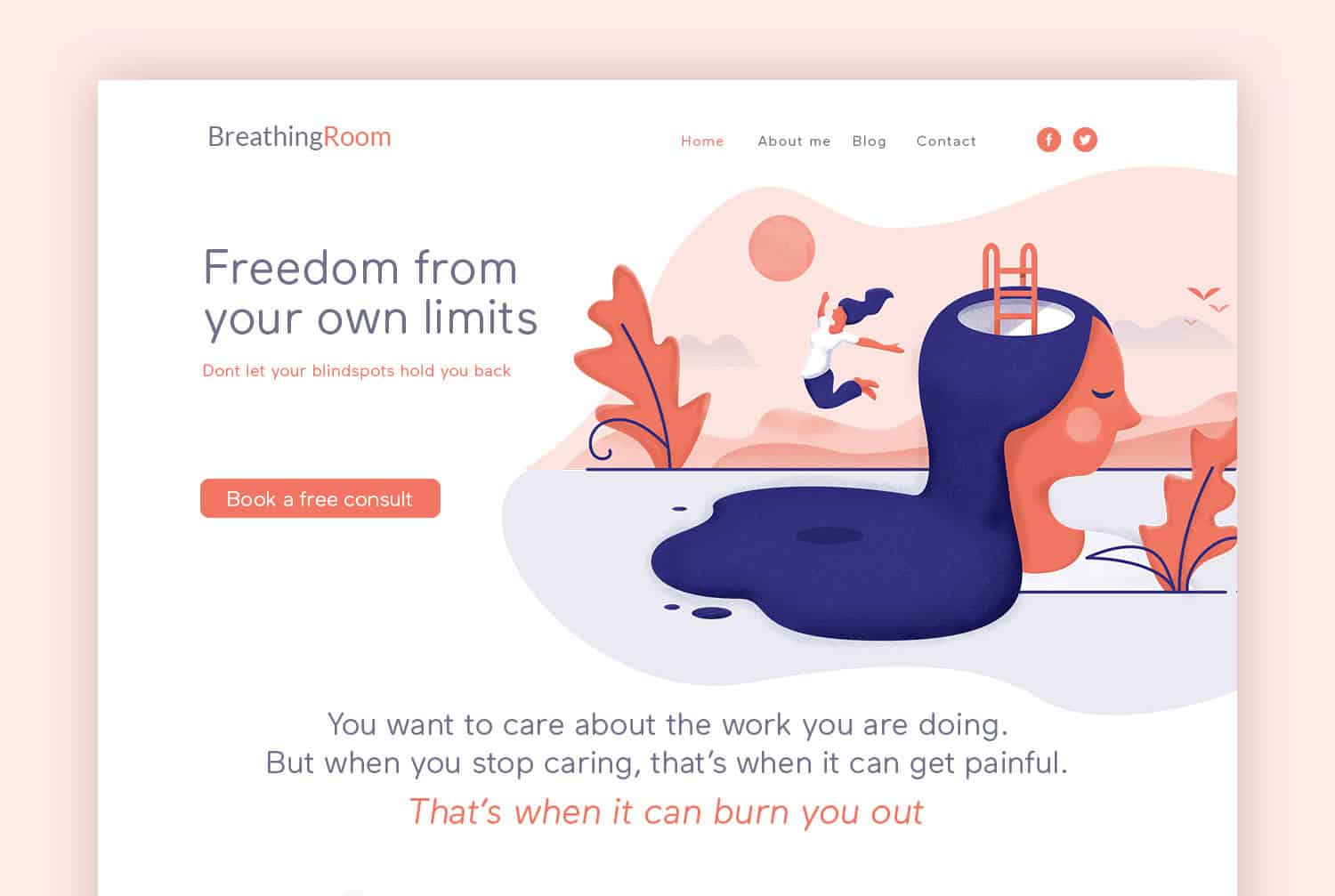 BreathingRoom Website Design