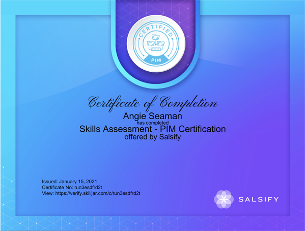 Salsify Launches Customer and Partner Certification Program | Salsify