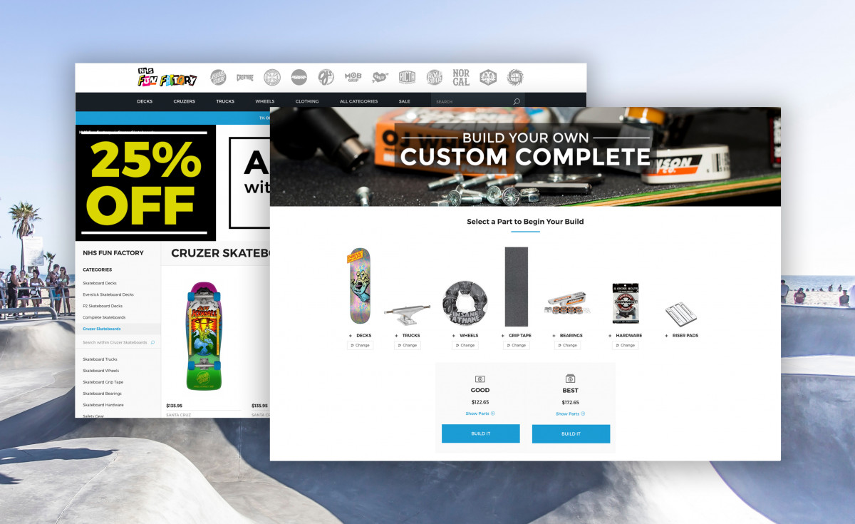 Unlike shopping in-store, product visualizers allow customers to design their dream product on the spot.