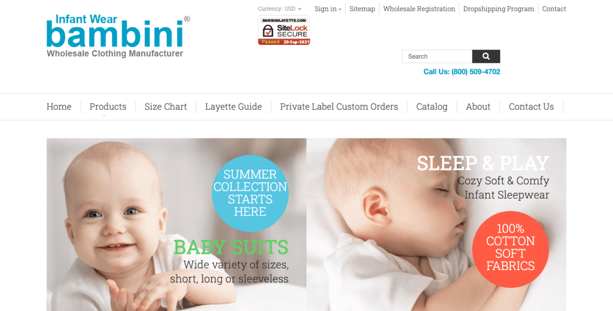 Bambini Infant Wear