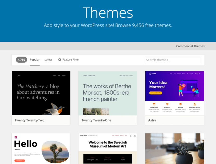 wordpress themes