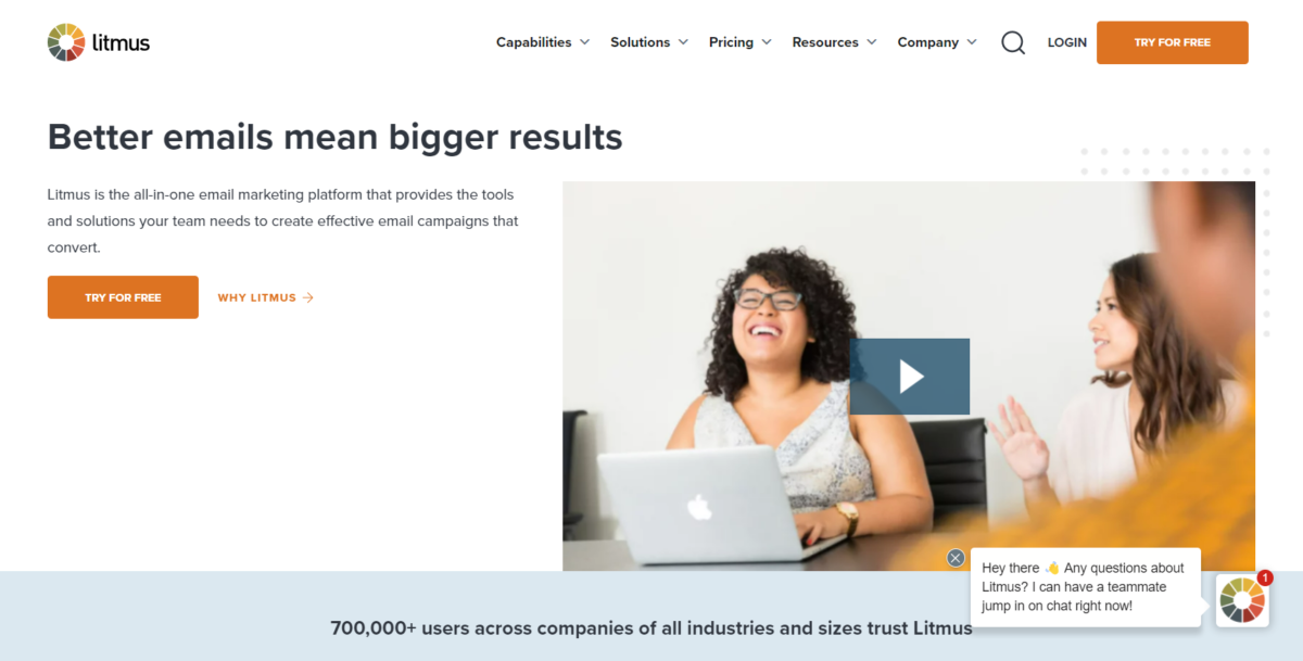 Litmus Homepage