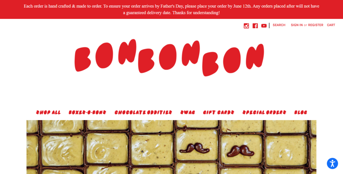 Bon Bon Bon Homepage