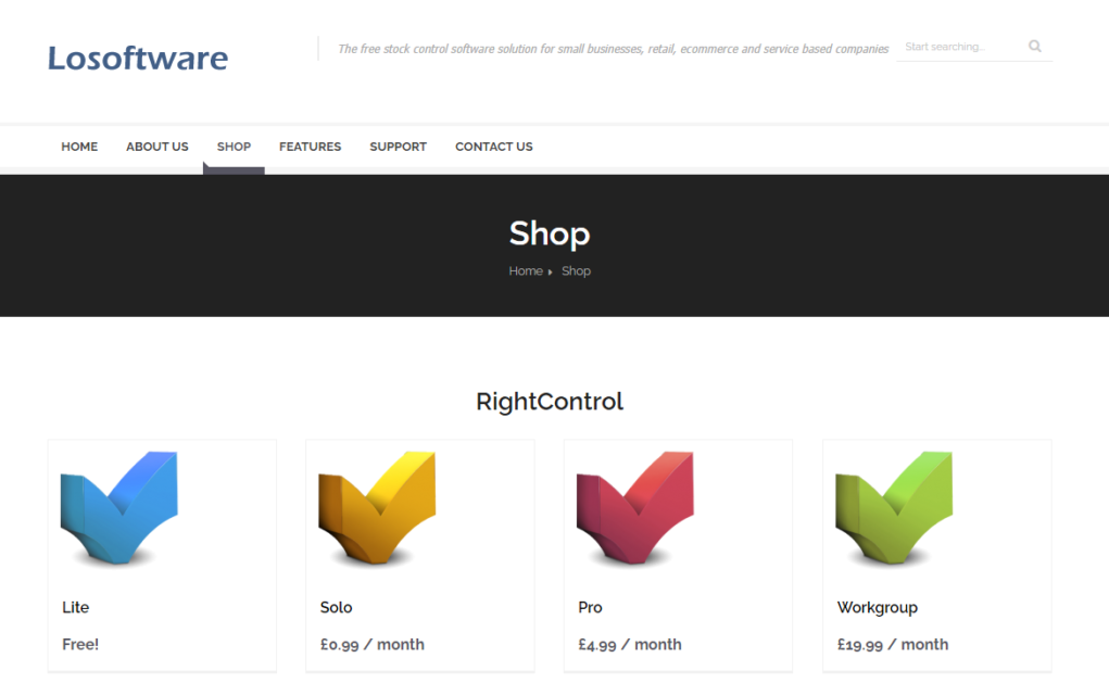 RightControl by Losoftware Inventory Management Tools